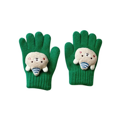 2023. aasta villased beebi talvekindad tüdrukutele poistele karu viie sõrmega lastele lumekindad Korea soojad käed, laste aksessuaarid 2–7 a.