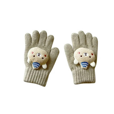 2023. aasta villased beebi talvekindad tüdrukutele poistele karu viie sõrmega lastele lumekindad Korea soojad käed, laste aksessuaarid 2–7 a.