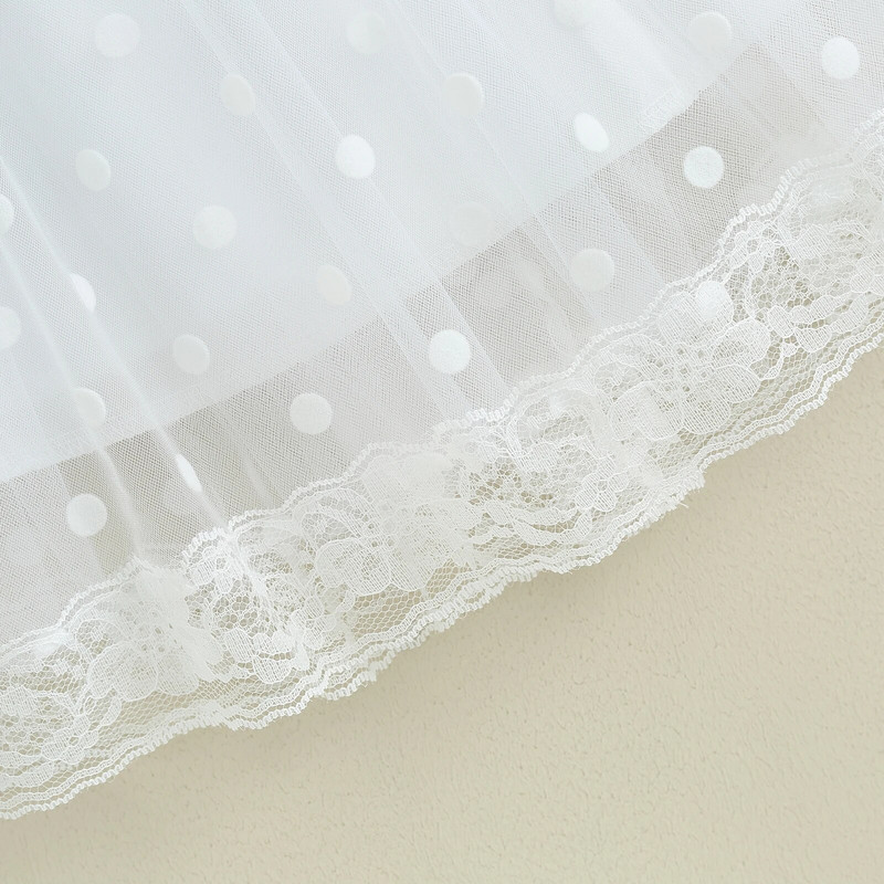 ma&baby 6M-4Y Väikelapsele Imikule Tüdrukutele Täpitrükiga varrukateta tüll Tutu Sünnipäevapulmakleidid Tüdrukutele D05