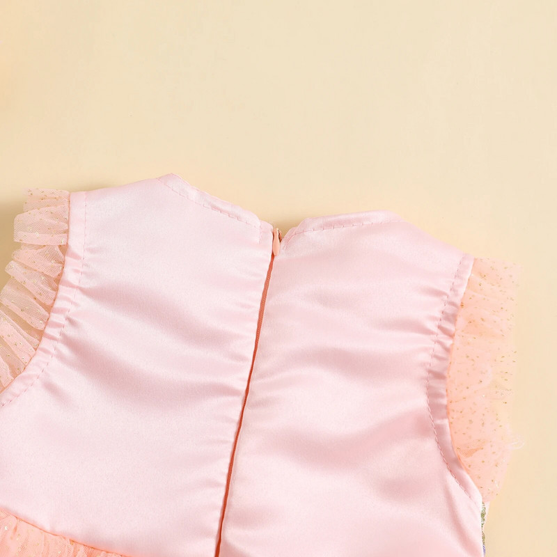 ma&baby 6M-6Y Toddler Sugar Copil Bebeluș Fete Rochie Floral Tulle Tutu Petrecere Nuntă Rochii de Zi de Naștere Pentru Fete Copii Vară d06