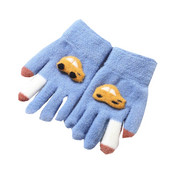 Παιδικά Γάντια Χειμερινά Αγόρια Θερμικά Γάντια Τραβηγμένα Χέρια Σχέδιο Αυτοκινήτου Πέντε Δάχτυλα Γάντια Unisex Παιδικά Χειμερινά Γάντια