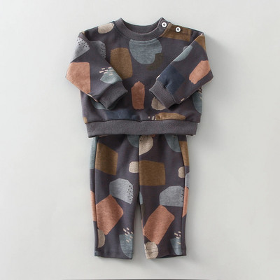 Primăvară Bebeluși Băieți Fată Set haine de toamnă Set de îmbrăcăminte pentru fetițe Copii Sport Urs Hanorac Pantaloni 2 buc. Costume pentru copii ținute