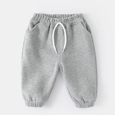 Copii Blugi Fleece Copii Copii Copii Sugari Bebeluși Băieți Fete Pantaloni uni Pantaloni Ținute Haine Pantaloni târât pentru sugari