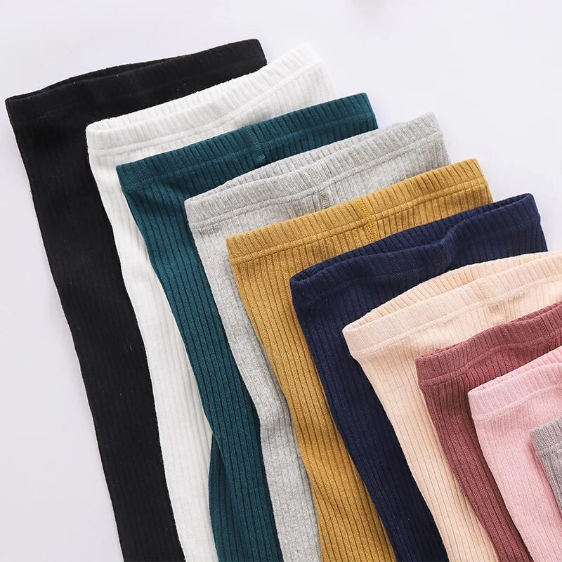 0-8T Παιδικό κολάν για κορίτσια Βρεφικές κάλτσες Φθινοπωρινές χειμερινές βρεφικές κάλτσες Παιδικό καλσόν Βαμβακερό παντελόνι Μονόχρωμο Κοριτσίστικο παντελόνι