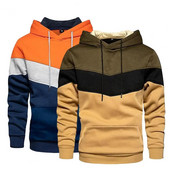 Set de hanorace pentru bărbați costum de îmbrăcăminte sport de toamnă și iarnă, pulover sport cald, ocazional, pulover marca + pantaloni de jogging set 2 piese