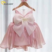 ma&baby 6M-4Y Väikelapse imiku laps Beebi Tüdrukute Tutu Kleit Tüdruk Bow 3-aastaseks Sünnipäevapeoks Pulmakleidid Tüdrukutele Suvi D01