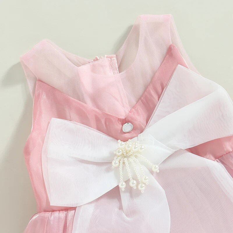 ma&baby 6M-4Y Väikelapse imiku laps Beebi Tüdrukute Tutu Kleit Tüdruk Bow 3-aastaseks Sünnipäevapeoks Pulmakleidid Tüdrukutele Suvi D01