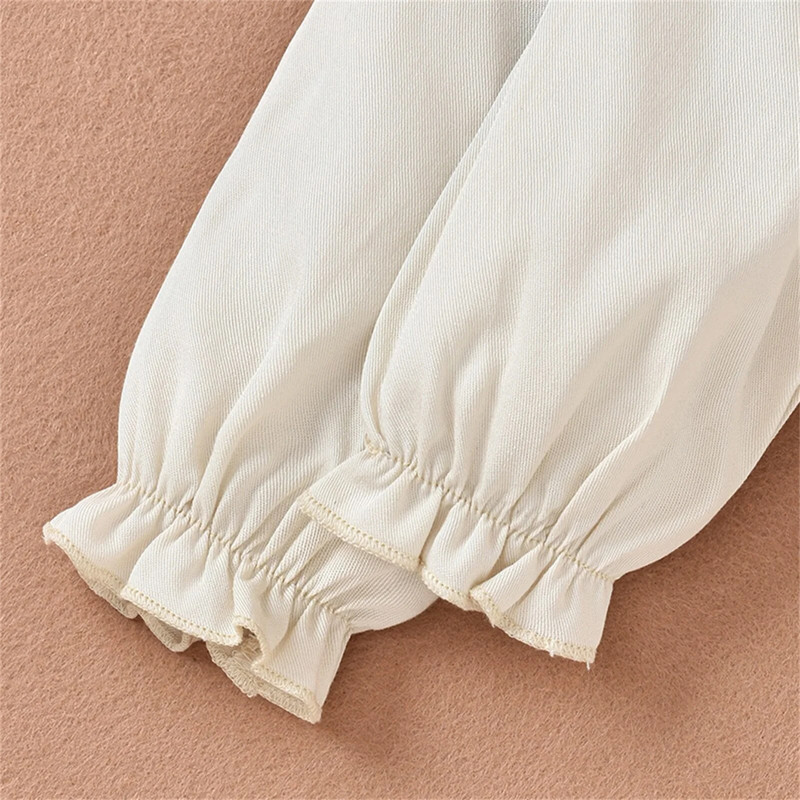 ma&baby 0-18M väikelapse vastsündinu beebi tüdrukule pitsist volangidega pikkade varrukatega kleidid tüdruku sünnipäevapeoks Pulmad D01