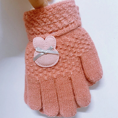 Χειμερινά παιδικά γάντια κινουμένων σχεδίων Full Finger Gloves αγόρια κορίτσια Υπαίθρια ζεστά γάντια για παιδιά перчатки детские рукавички детские