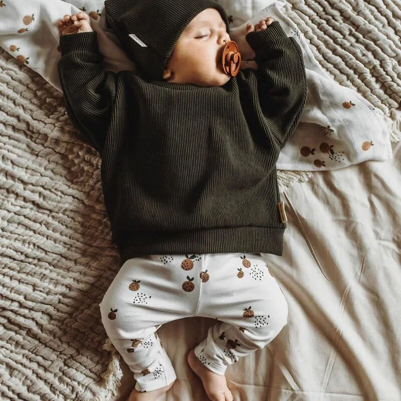 Pantaloni de primăvară INS Toamnă Copii Bumbac organic Pantaloni pentru fetițe Copii Băieți Poartă jambiere Pantaloni lungi pentru sugari