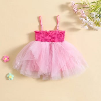 ma&baby 0-3Y Toddler Infant Kid Baby Girls Dress Tulle Princess Tutu Парти сватбени рокли за рожден ден за момичета Summer D06