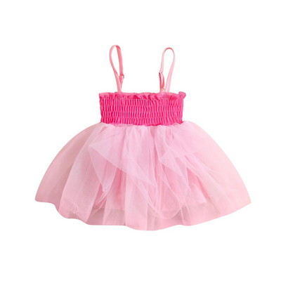 ma&baby 0-3Y Rochii pentru copii mici copii fetițe tul prințesă tutu petrecere nuntă rochii aniversare pentru fete vara D06