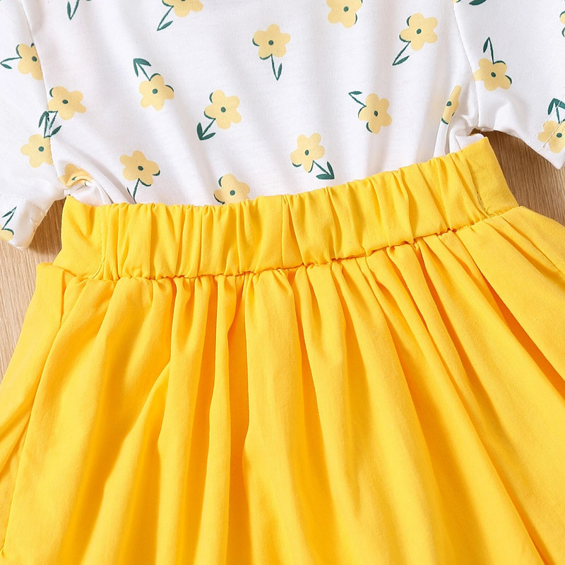 ma&baby 0-24M Νεογέννητο νήπιο Βρεφικό Βρεφικό Κοριτσίστικο Φόρεμα Καλοκαιρινό λουλουδάτο βολάν Φορέματα σε γραμμή Α για κορίτσια Ρούχα D01