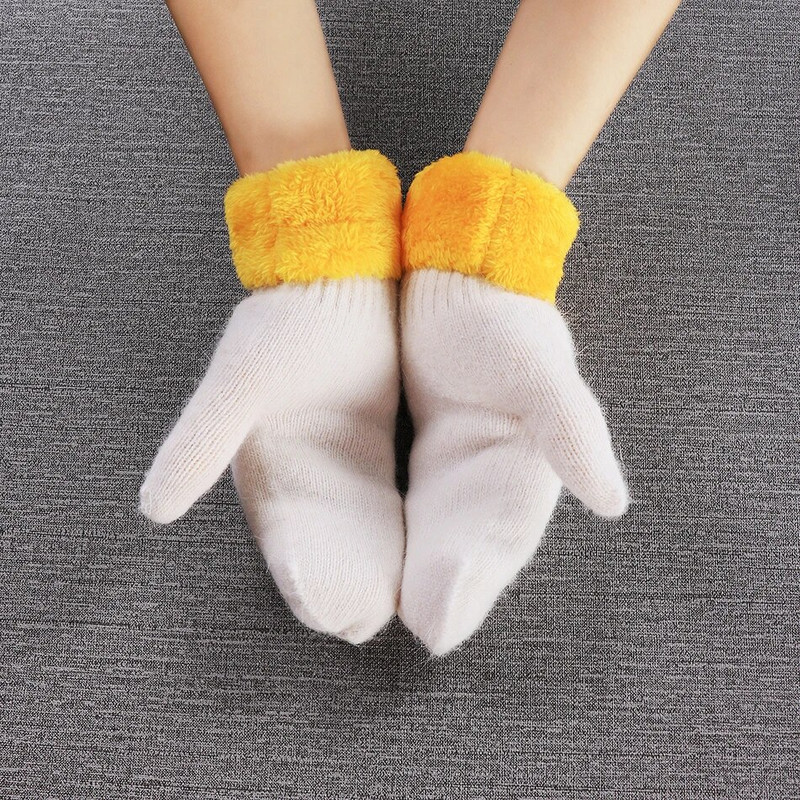 Ζεστά βελούδινα χοντρά ζεστά παιδικά γάντια Winter Plus βελούδινα γάντια Παιδικά Παιδικά κοραλλί φλις γάντια για παιδιά 1-4 ετών