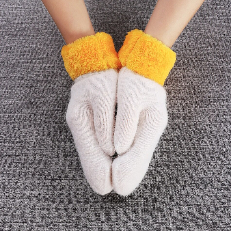 Ζεστά βελούδινα χοντρά ζεστά παιδικά γάντια Winter Plus βελούδινα γάντια Παιδικά Παιδικά κοραλλί φλις γάντια για παιδιά 1-4 ετών