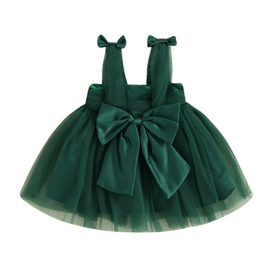 ma&baby 3M-3Y Crăciun nou-născut nou-născut rochie fetiță fundă elegantă tutu tutu petrecere rochii de zi de naștere pentru fete costume de Crăciun D05
