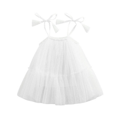 ma&baby 0-3 Ετών Νεογέννητο Βρέφος Κοριτσίστικο Φόρεμα Τούλι με Φιόγκο Φόρεμα Γενεθλίων για Κορίτσια Καλοκαιρινά Ρούχα D01