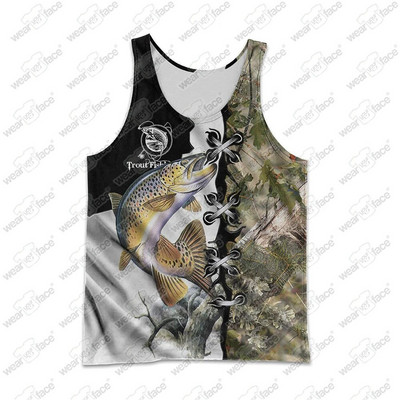 Πέστροφα Ψάρεμα 3D Φούτερ με εμπριμέ φούτερ Φούτερ με φερμουάρ Φούτερ Σορτς Casual Sports Streetwear Vocation Unisex Ρούχα