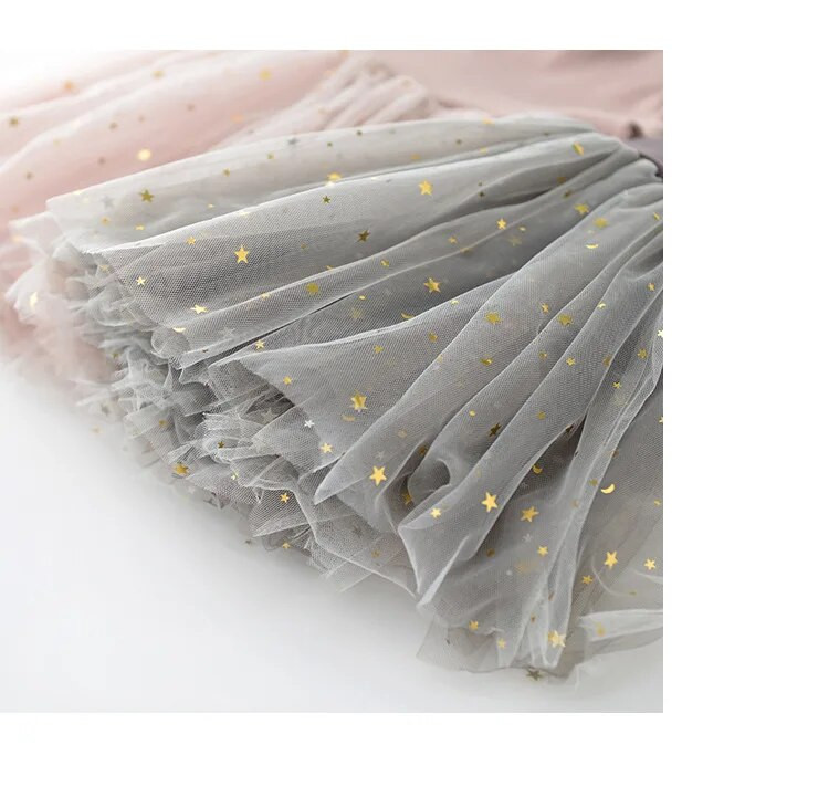 ma&baby 0-3Y Βρέφος νεογέννητο νήπιο Παιδικό μωρό κορίτσι φόρεμα μακρυμάνικο πλεκτό τούλι παγιέτες φορέματα για κορίτσια πάρτι γενεθλίων D01