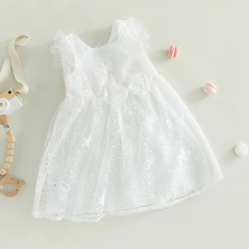 ma&baby 6-24M Рокля за новородено бебе, малко дете, рокля за момичета, тюл, цветна пачка, парти, сватбени рокли за рожден ден за момичета, лято d01