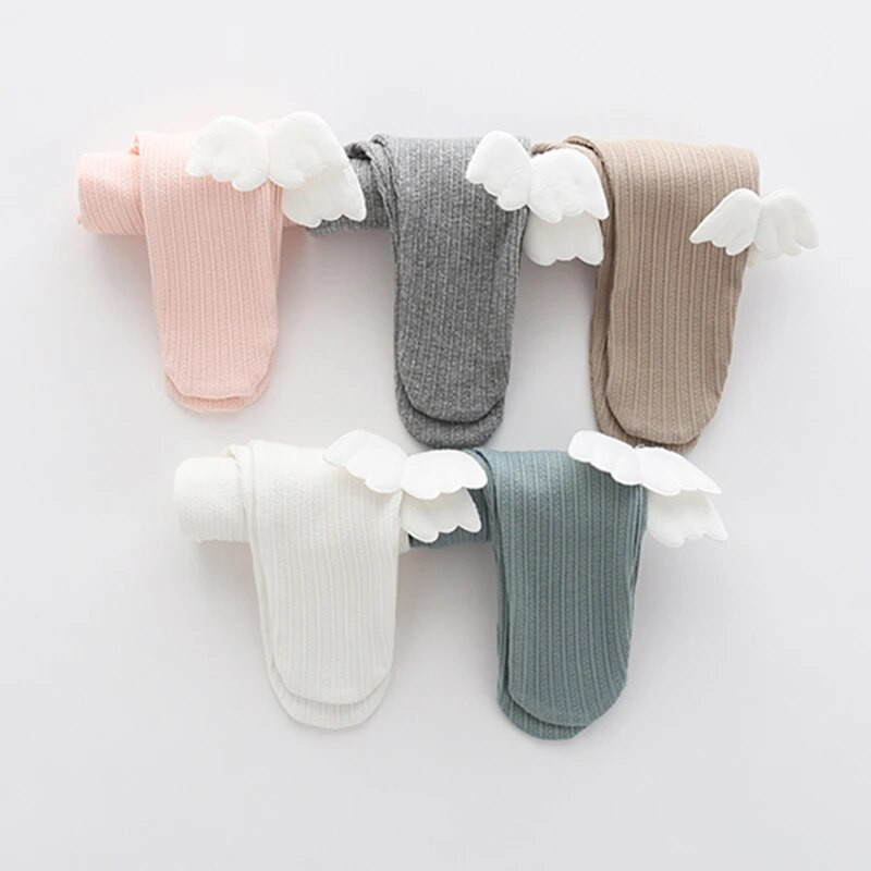 Pavasario rudens princesė naujagimė mergaičių antblauzdžiai angelo sparnai medvilnės strifo apatinės kelnės