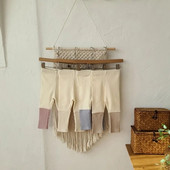 2023 Есен Нови бебешки модни момичета пачуърк клинове Детски тесни панталони Ежедневни панталони за момчета Детски памучни дрехи Детски панталони