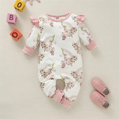 3-24 mjeseca Princeza Djevojčica Proljeće Jesen Romper Romper Dugih rukava Kombinezon Dojenčad Baby Girl Kombinezon Odjeća za novorođenčad