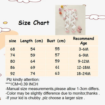 3-24 месеца Принцеса Момиче Пролет Есен Гащеризон Розов гащеризон с дълъг ръкав Бебета Бебешки костюми за момичета Дрехи за новородени