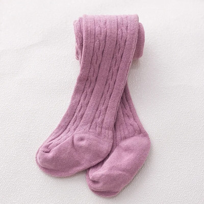 Мек памучен бебешки чорапогащник Зимно-есенен еластичен бебешки чорапогащник за момиченце, плетен чорапогащник за бебета, бебешки чорапогащник, панталони за новородено, малко дете 0-24 месеца