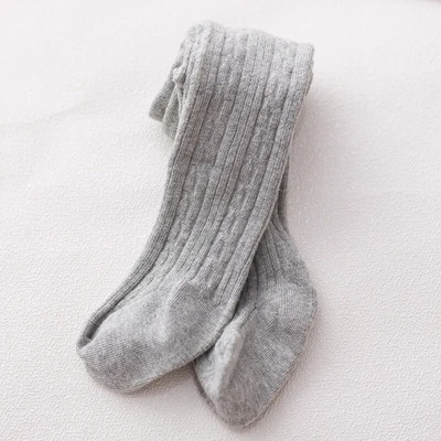 Мек памучен бебешки чорапогащник Зимно-есенен еластичен бебешки чорапогащник за момиченце, плетен чорапогащник за бебета, бебешки чорапогащник, панталони за новородено, малко дете 0-24 месеца