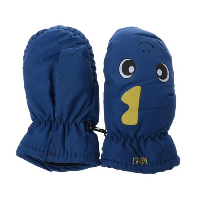 Зимни детски ръкавици на открито Топли ски ръкавици Деца Момчета Момичета Водоустойчиви ветроустойчиви ръкавици 2-5 години