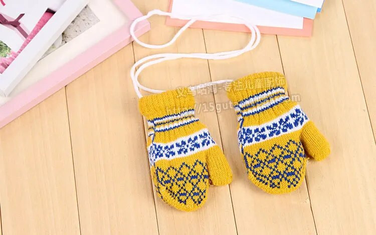 Подарък, есен зима на открито топли жени мъже деца сензорни плетени ръкавици с половин / пълен пръст детски ръкавици 1 чифт=2 бр GW51