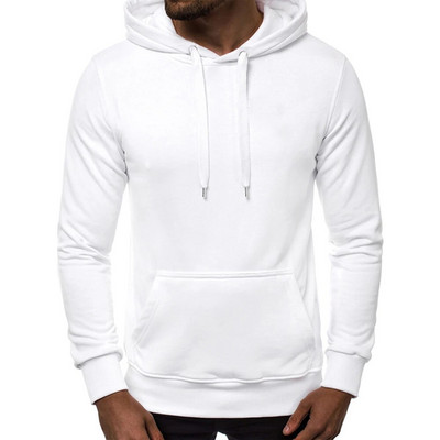 2023 Мъжки обикновен анцуг с качулка Комплект суичър + спортни панталони Спортно облекло Най-висококачествен пуловер Пуловер Горнище Мъжки анцуг с качулка