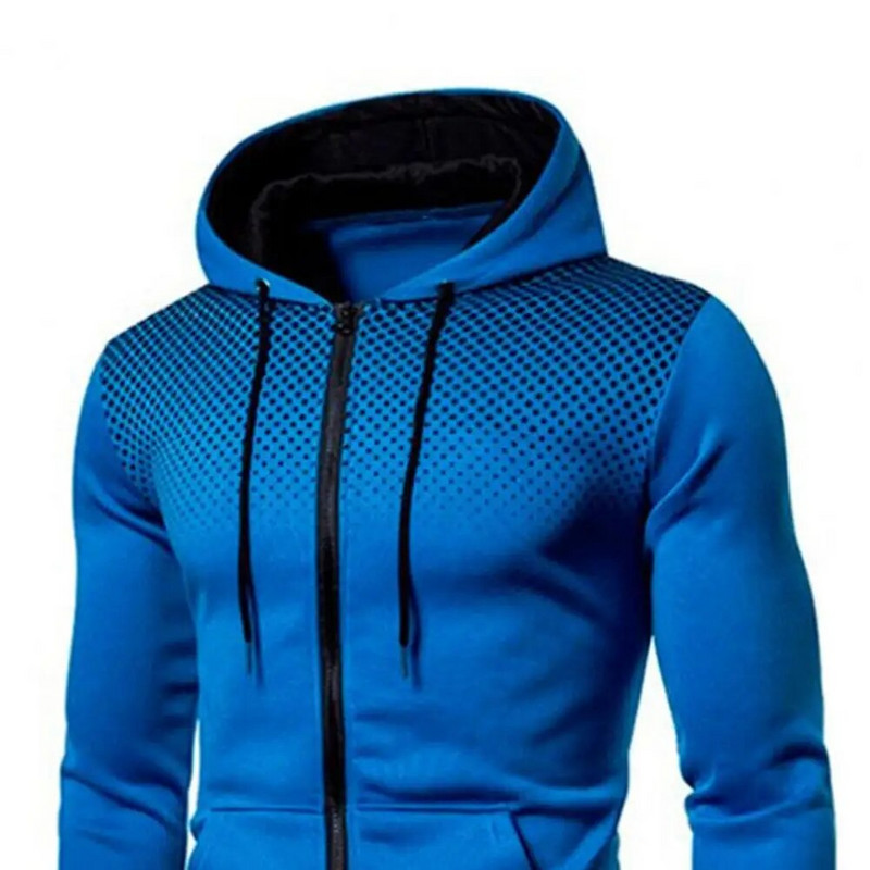 2023 Зимен мъжки костюм Мъжки нови маркови спортни костюми Комплекти суичъри Мъжки луксозен полар с цип Ежедневно есенно дизайнерско спортно облекло