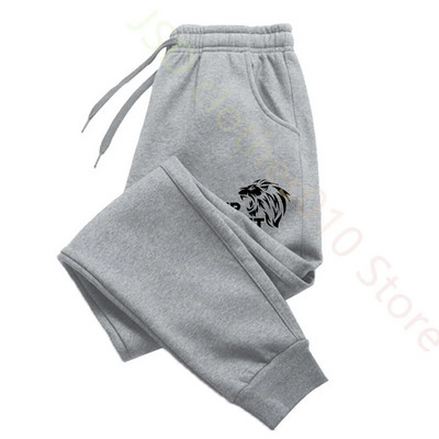 Комплект качулка за двойка Beauty Beast Print Анцуг Мъжки суичър и спортен панталон 2 бр. Спортно облекло Ежедневно облекло Дамски костюм