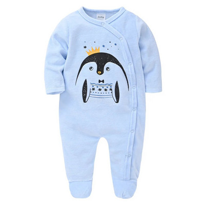 Kavkas Baby Boy Girl Rompers Зимна топла пижама с дълъг ръкав Cartoon Design Новородено ropa de bebe 0-3 месеца Гащеризон