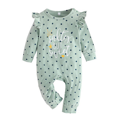 Késő őszi kora tavaszi baba pamut jumpsuit Egyszerű alkalmi nyúl kawaii aranyos édes divat hegymászó öltöny