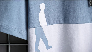 Анцуг Мъжки комплекти летни шорти Мъжки ежедневни Wolkman Patchwork Свободни дрехи Мъжка тениска с къс ръкав + къси панталони 2 бр. Спортно облекло