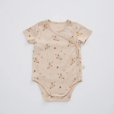 0-24M Újszülött Gyerek Baba Fiú Lány Ruhák Tavaszi mintás Romper Aranyos édes pamut jumpsuit, hosszú ujjú őszi őszi babafelszerelés