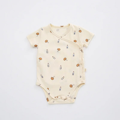 0-24M Újszülött Gyerek Baba Fiú Lány Ruhák Tavaszi mintás Romper Aranyos édes pamut jumpsuit, hosszú ujjú őszi őszi babafelszerelés