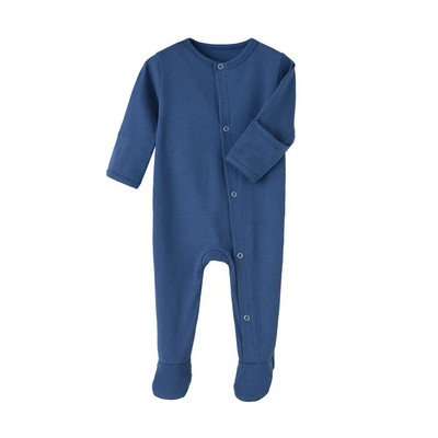 0-12 M pamut újszülött body egyszínű babanadrág fiúknak lányoknak hosszú ujjú jumpsuit kisgyermek csecsemő ruha tavaszi ősz