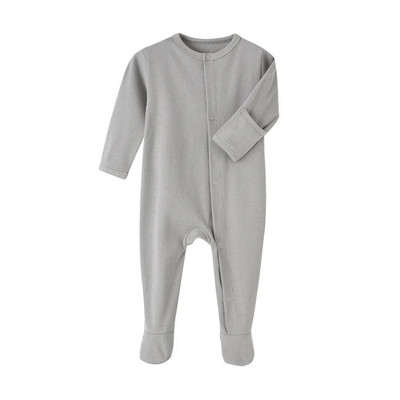0-12 M pamut újszülött body egyszínű babanadrág fiúknak lányoknak hosszú ujjú jumpsuit kisgyermek csecsemő ruha tavaszi ősz
