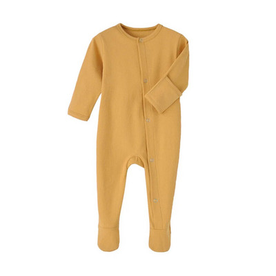 0-12 M pamut újszülött body egyszínű babanadrág fiúknak lányoknak hosszú ujjú jumpsuit kisgyermek csecsemő ruha tavaszi ősz