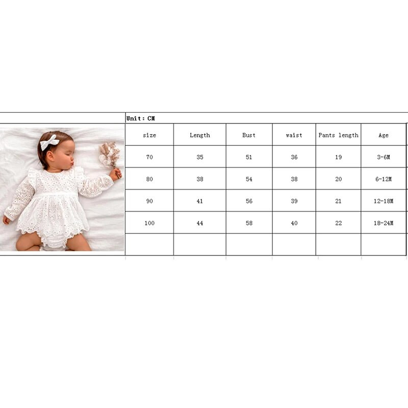 Ležerni komplet odjeće za novorođenčad za djevojčice od 2 komada Ljetna majica dugih rukava Kratke hlače s elastičnim volanima Lijepa odjeća za 18-24 mjeseca