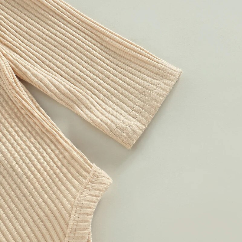 Lapsed Beebid Tüdrukud Kaheosalised rõivad Moodsad püksid, kostüümid, pikkade varrukatega pits, kootud teksapüksid, peapael