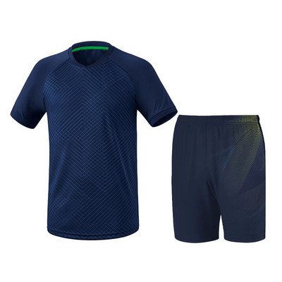 Καλοκαιρινό σετ μπάντμιντον 2023 Quick Dry Breathable Ανδρικές και Γυναικείες Βασικές αθλητικές προπονήσεις Μπλουζάκι με στρογγυλή λαιμόκοψη Σορτς Τένις Γκολφ γυμναστικής