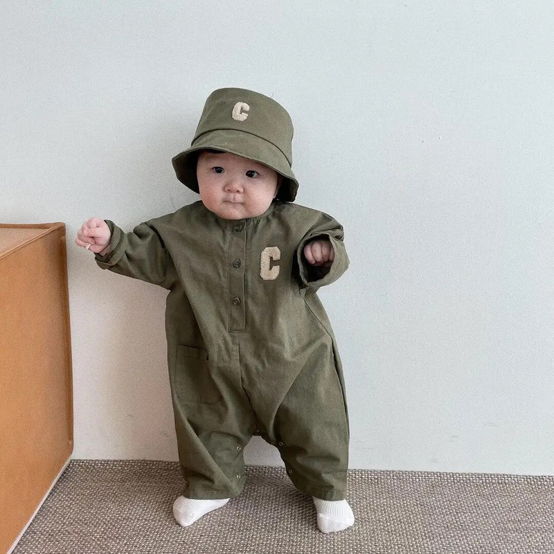 9192 Jesen Proljeće Odjeća za bebe 2 kom. Komplet odjeće za bebe sa vezom za bebe sa šeširom Odijelo za novorođene dječake i djevojčice