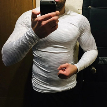 Ανδρικό σετ συμπίεσης MMA μακρύ θερμικό εσώρουχο T-shirt Ανδρικό στενό παντελόνι Fitness Ρούχα Bodybuilding Rashguard Αθλητικά κοστούμια