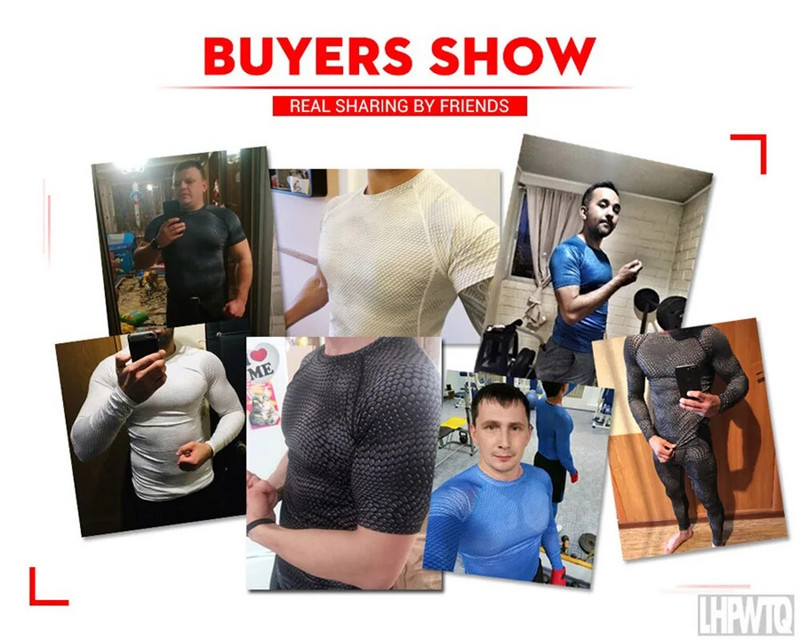 Мъжки компресионен комплект ММА Дълго термо бельо Тениска Мъжки тесни панталони Фитнес бодибилдинг дрехи Рашгард Спортни костюми