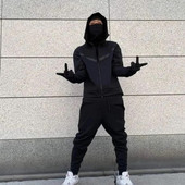 2022 Κοστούμι μάρκας Ανδρικό Φούτερ Tech Hoodie Βαμβακερό Stretch Προπόνηση Φορέστε καλής ποιότητας παλτό Αθλητικό σετ Ανδρικά ρούχα
